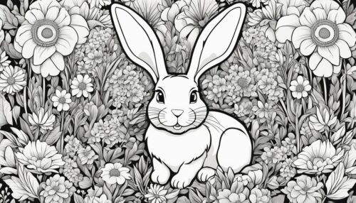 Types of Bunny Coloring Pages