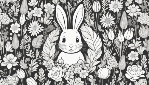 Types of Bunny Coloring Pages