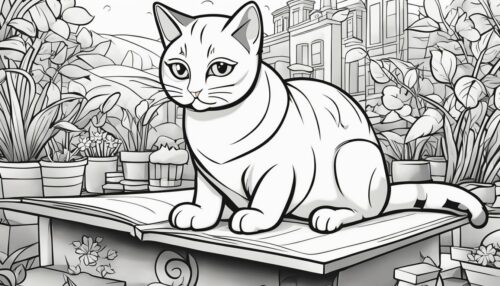Printable Cat Coloring Collections