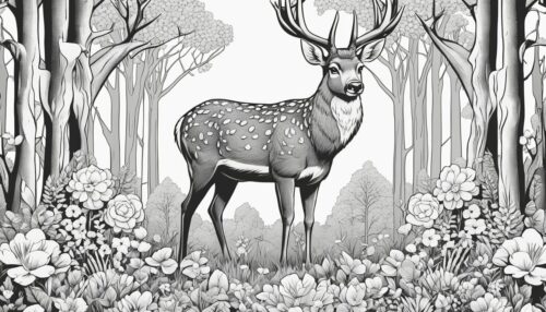 Coloring Pages Deer