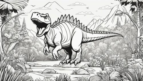 Coloring Pages Dinosaur