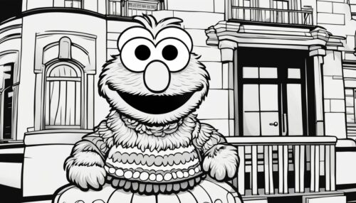 Elmo Coloring Pages Overview