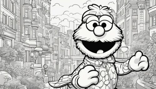 Elmo Coloring Pages Overview