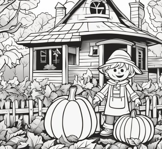 Coloring Pages Fall: 7 Free Colorings Book