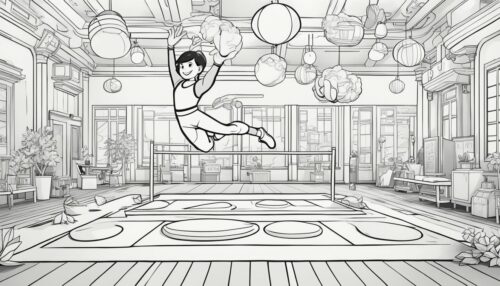 Accessing and Using Gymnastics Coloring Content