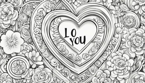 Coloring Pages I Love You