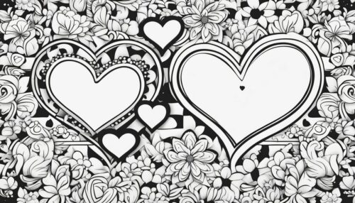 Types of 'I Love You' Coloring Pages