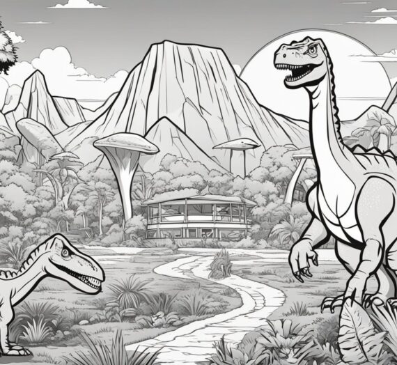 Coloring Pages Jurassic Park: 18 Free Coloring Sheets