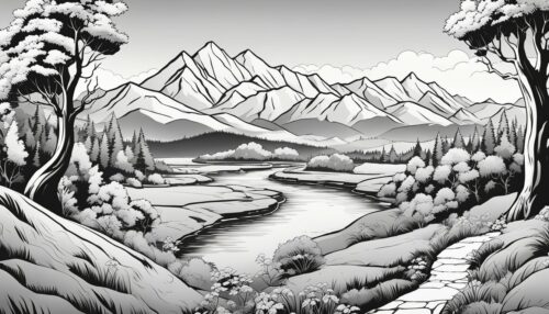 Coloring Pages Landscape