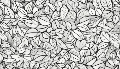 Types of Leaves for Coloring Pages