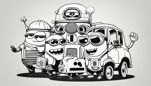 Coloring Pages Minions