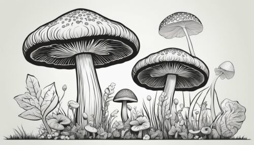 Mushroom Coloring Techniques