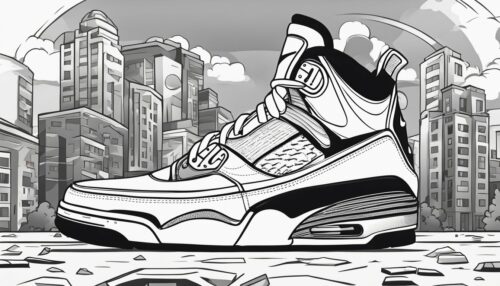 Types of Nike Coloring Pages