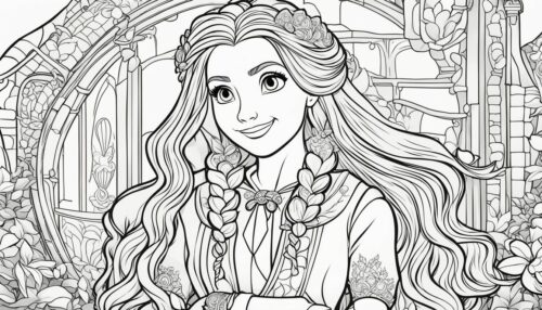 Coloring Pages Rapunzel