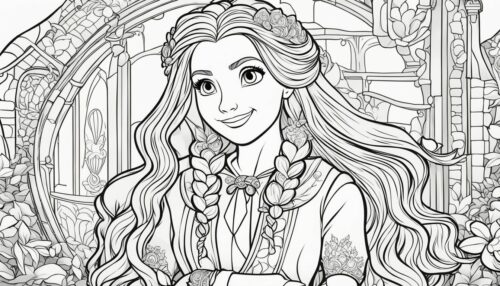 Coloring Pages Rapunzel