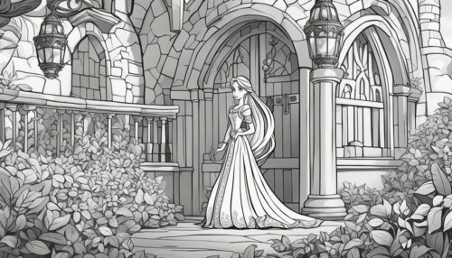 Coloring Pages Rapunzel