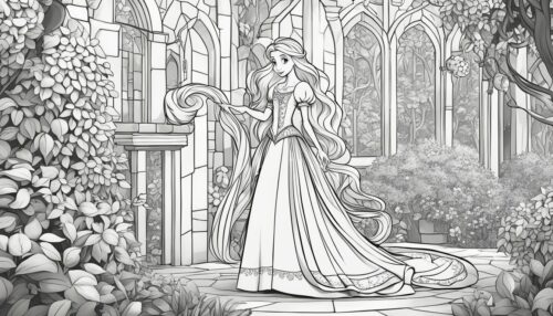 Coloring Pages Rapunzel