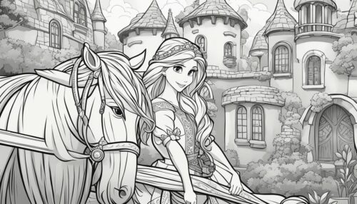 Coloring Pages Rapunzel