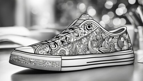 Coloring Pages Shoes