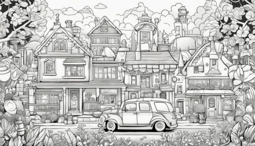 Themed Coloring Pages