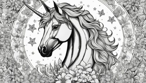 Types of Unicorn Coloring Pages