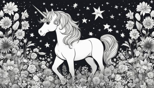 Types of Unicorn Coloring Pages