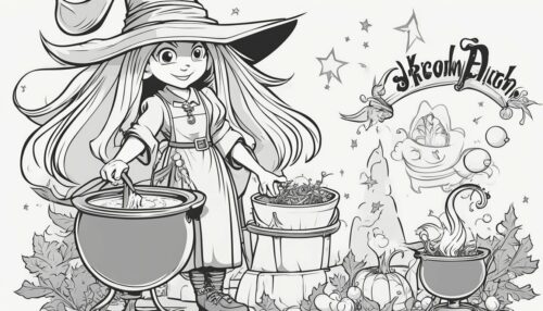 Coloring Pages Witch