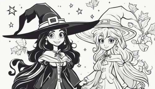 Coloring Pages Witch