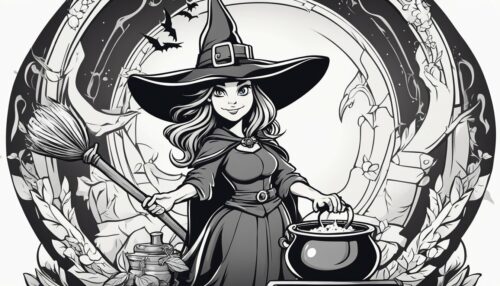 Finding Free Printable Witch Coloring Pages