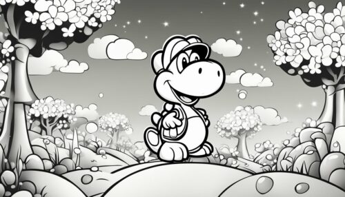 Yoshi Coloring Pages Collection
