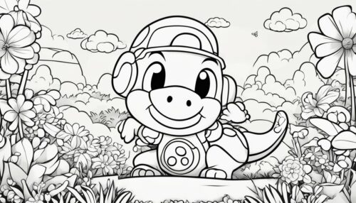 Coloring Pages Yoshi