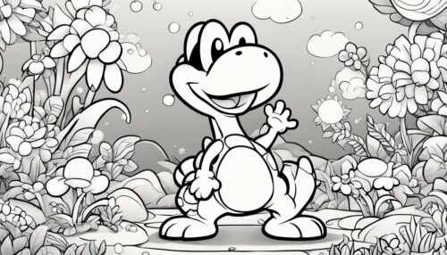 Coloring Pages Yoshi