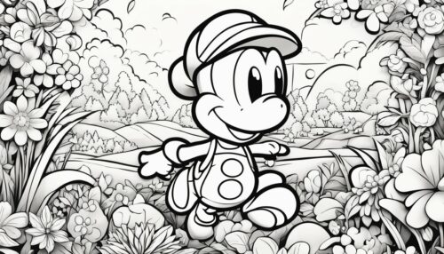 Coloring Pages Yoshi