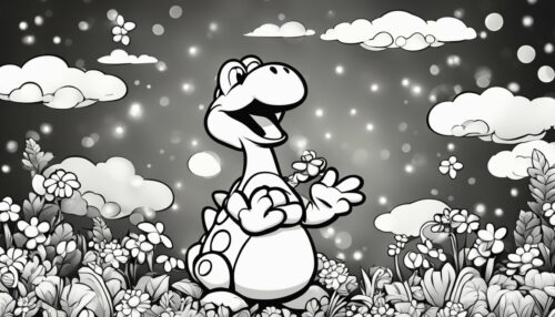 Types of Yoshi Coloring Pages