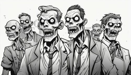 Accessing Free Zombie Coloring Pages