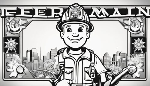 Free Printable Fireman Coloring Pages