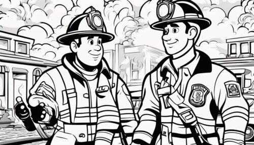 Fireman Coloring Page