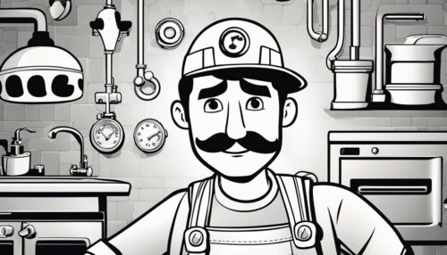 Plumber Coloring Page