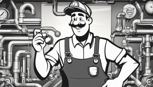 Plumber Coloring Page