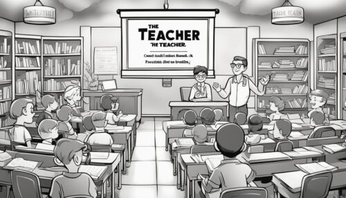 Benefits of Teacher Coloring Pages