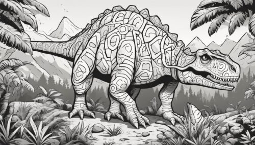 Dino Pictures to Color