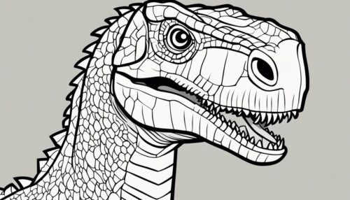 Dino Pictures to Color