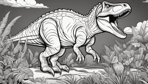 Dino Pictures to Color