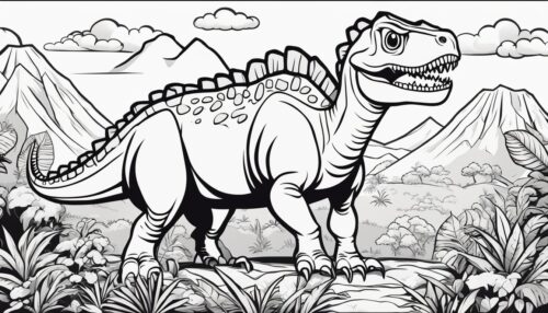Dino Pictures to Color
