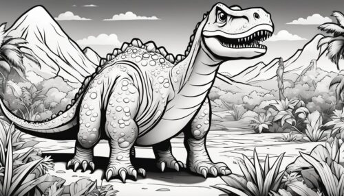 Dino Pictures to Color