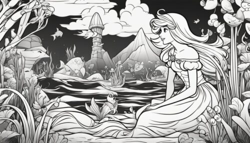 Little Mermaid Pictures to Color