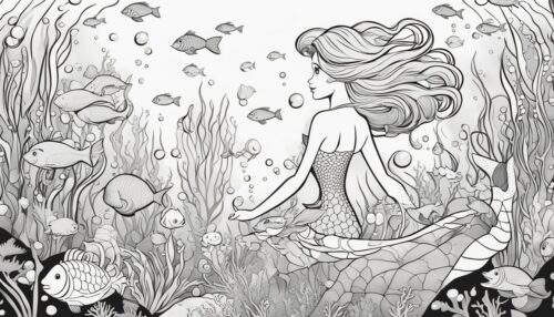 Little Mermaid Pictures to Color