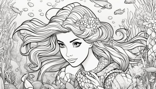 Ariel Coloring Pages