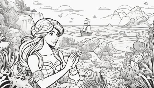 Ariel Coloring Pages