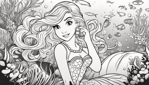 Ariel Coloring Pages